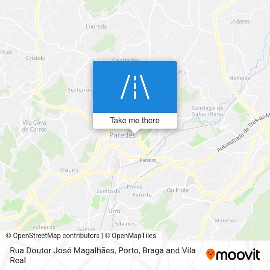 Rua Doutor José Magalhães map