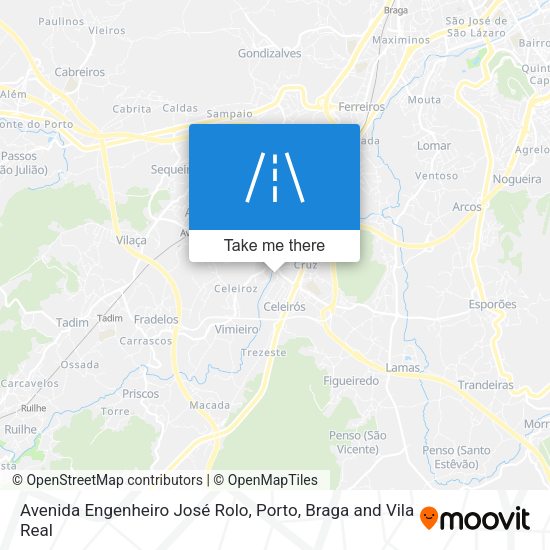 Avenida Engenheiro José Rolo mapa