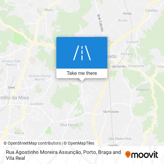 Rua Agostinho Moreira Assunção map