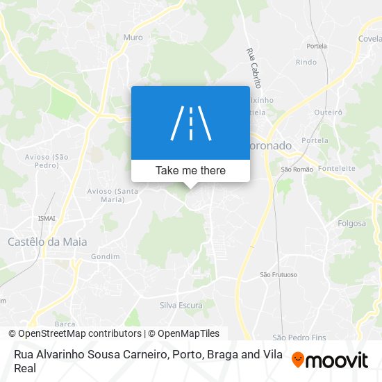 Rua Alvarinho Sousa Carneiro map