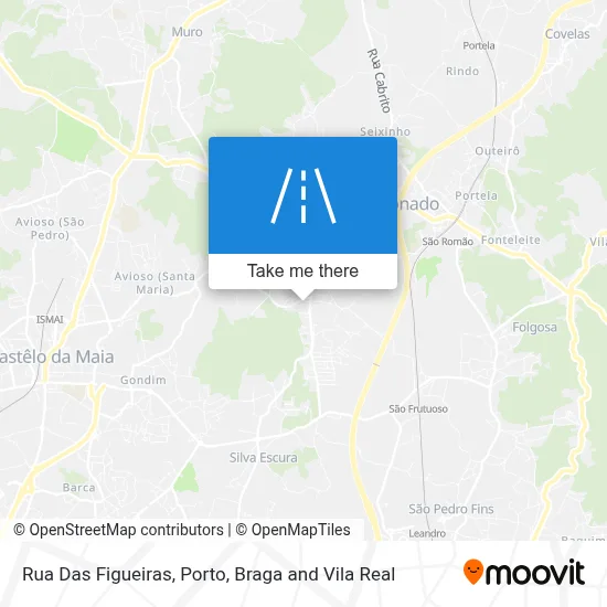 Rua Das Figueiras map