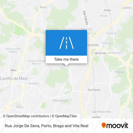 Rua Jorge De Sena map
