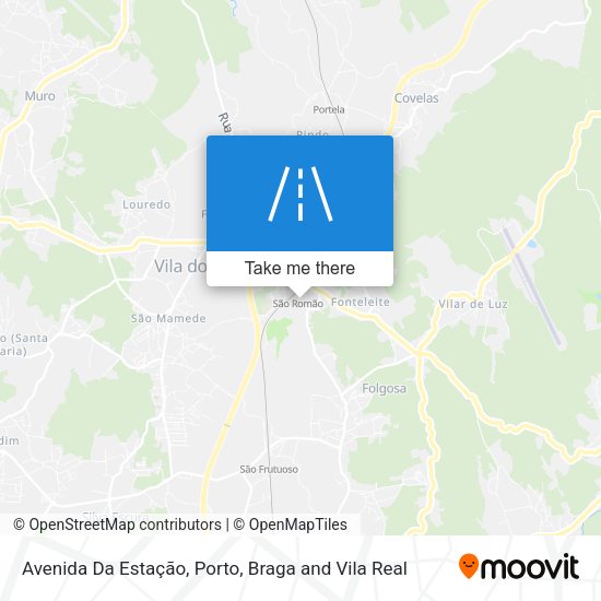 Avenida Da Estação mapa