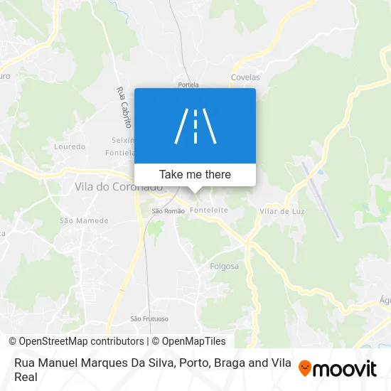 Rua Manuel Marques Da Silva map