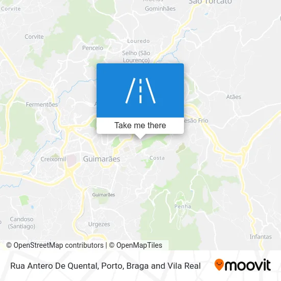 Rua Antero De Quental map