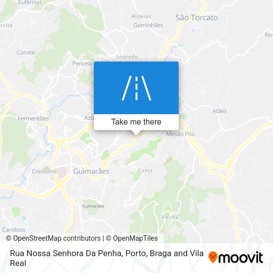 Rua Nossa Senhora Da Penha mapa