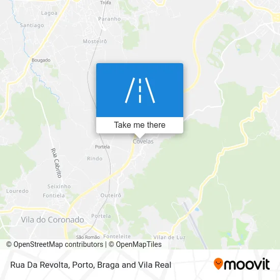 Rua Da Revolta map