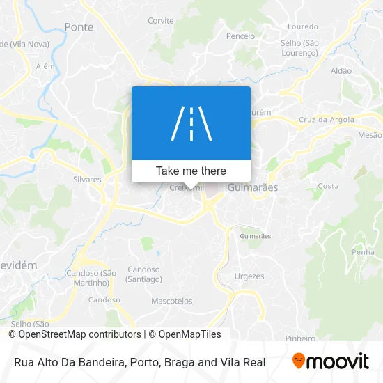 Rua Alto Da Bandeira map