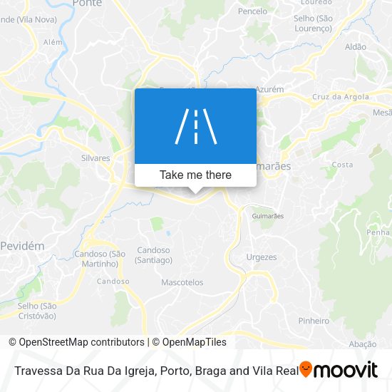 Travessa Da Rua Da Igreja mapa
