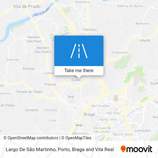 Largo De São Martinho mapa