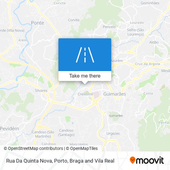 Rua Da Quinta Nova map