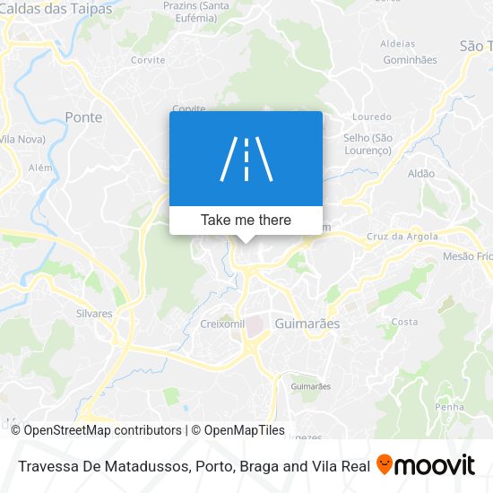 Travessa De Matadussos mapa