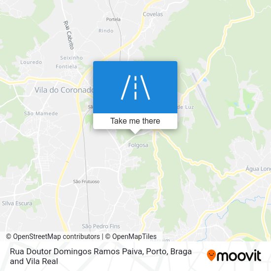 Rua Doutor Domingos Ramos Paiva map
