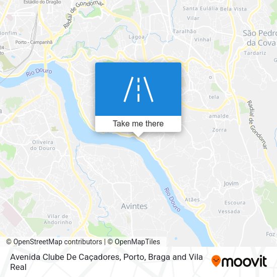 Avenida Clube De Caçadores map