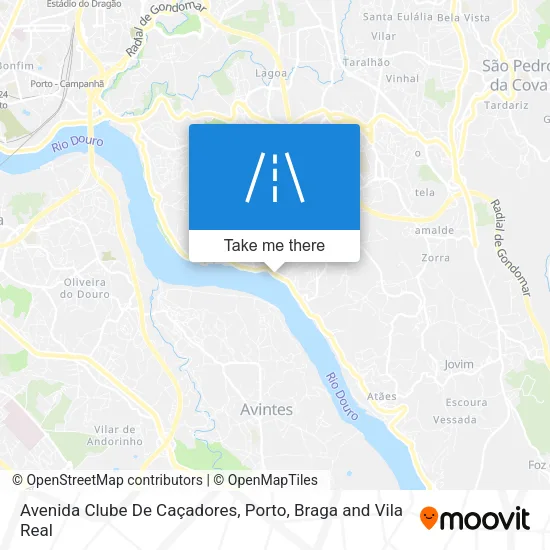 Avenida Clube De Caçadores mapa