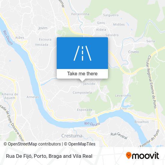 Rua De Fijó mapa