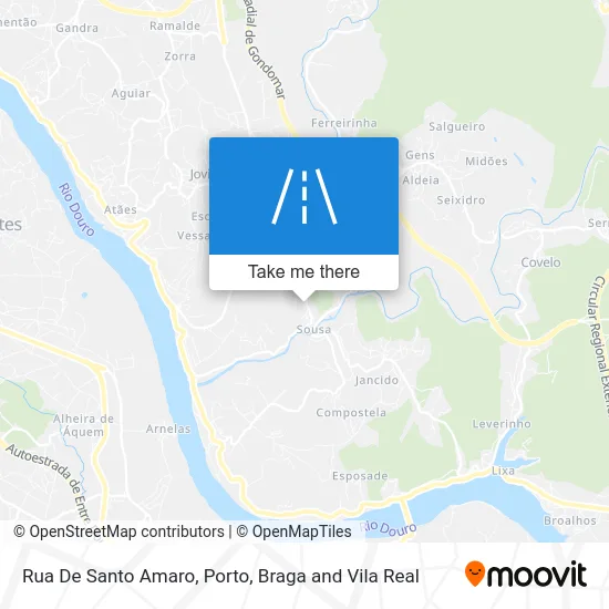 Rua De Santo Amaro map