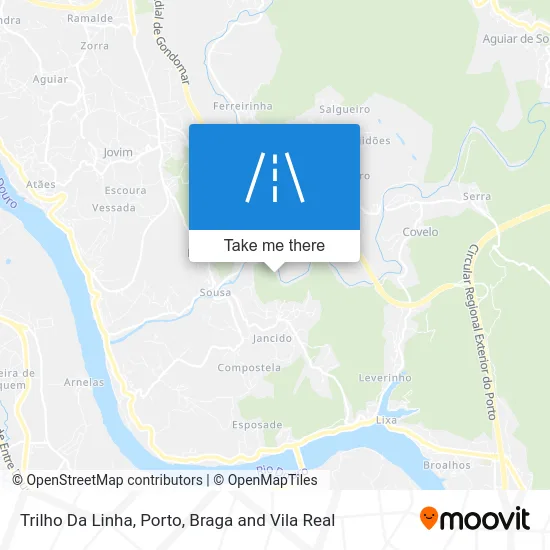 Trilho Da Linha map