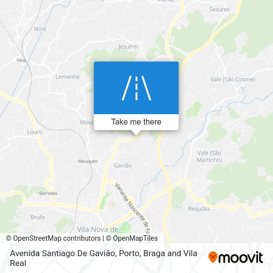 Avenida Santiago De Gavião map