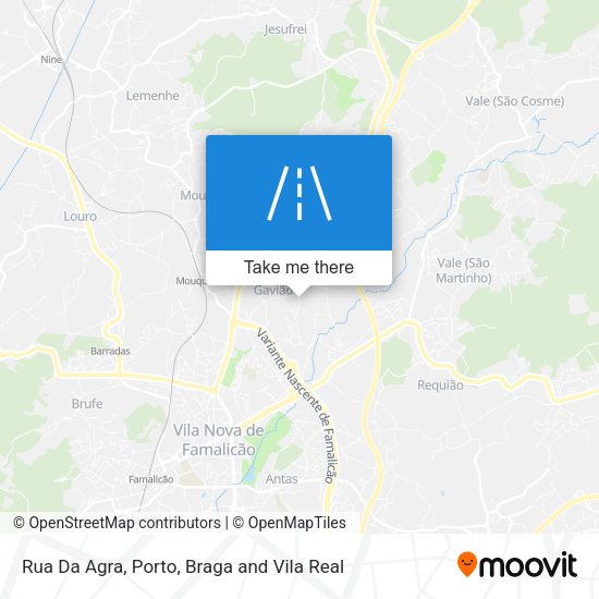 Rua Da Agra map