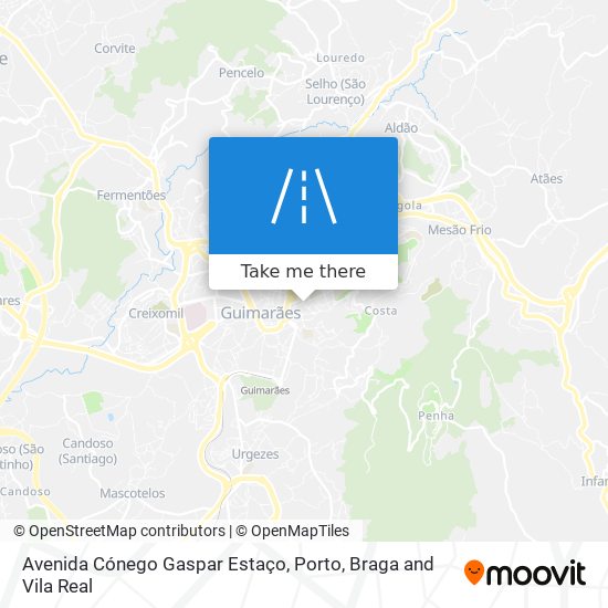 Avenida Cónego Gaspar Estaço map