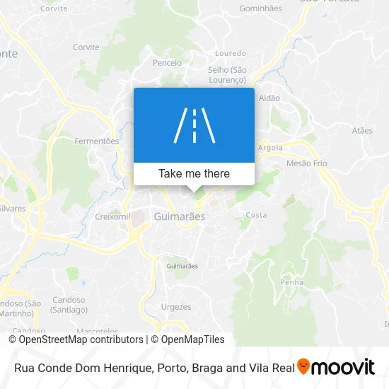 Rua Conde Dom Henrique map