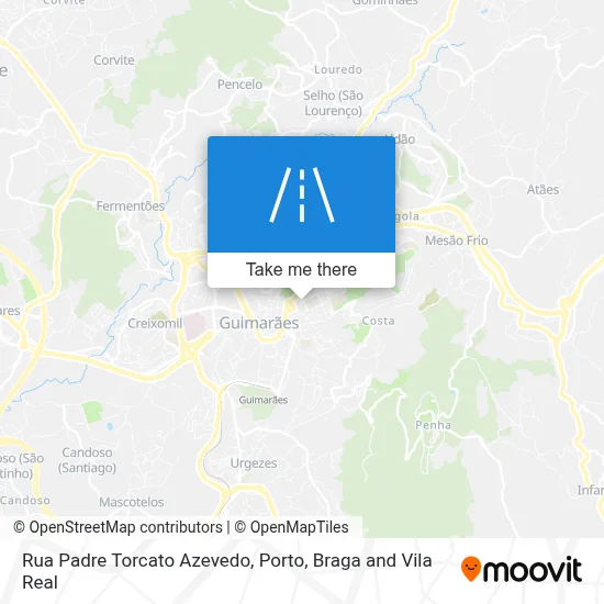 Rua Padre Torcato Azevedo map