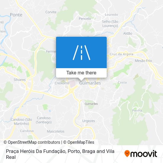 Praça Heróis Da Fundação mapa