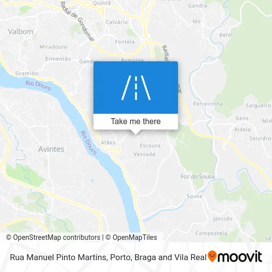 Rua Manuel Pinto Martins map