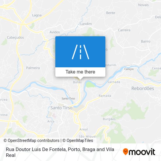 Rua Doutor Luis De Fontela mapa