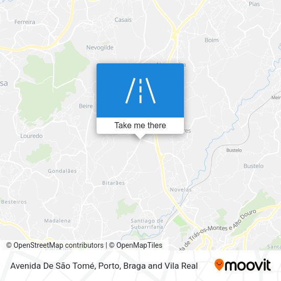 Avenida De São Tomé map