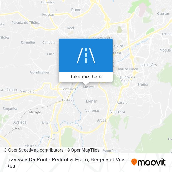 Travessa Da Ponte Pedrinha map