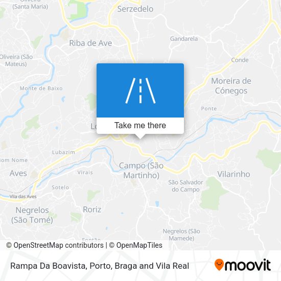 Rampa Da Boavista mapa