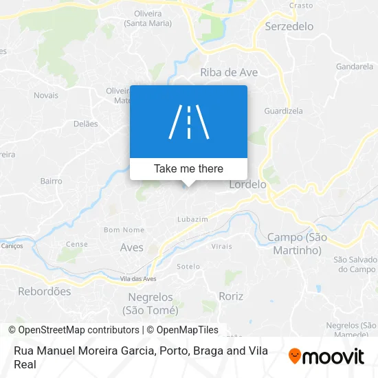 Rua Manuel Moreira Garcia map