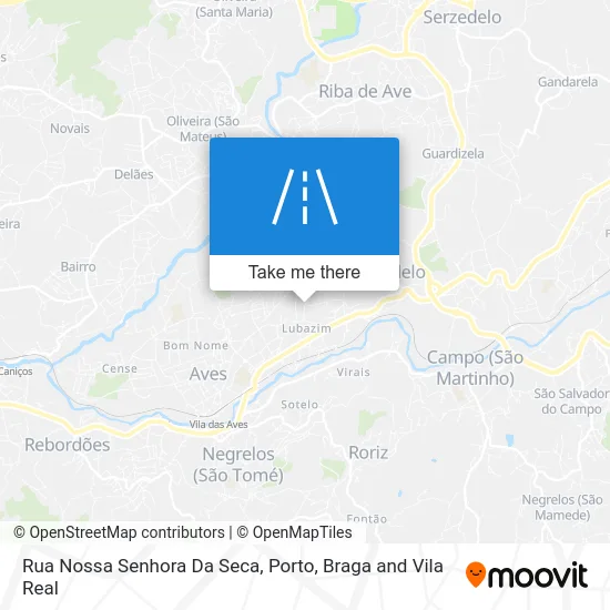 Rua Nossa Senhora Da Seca map