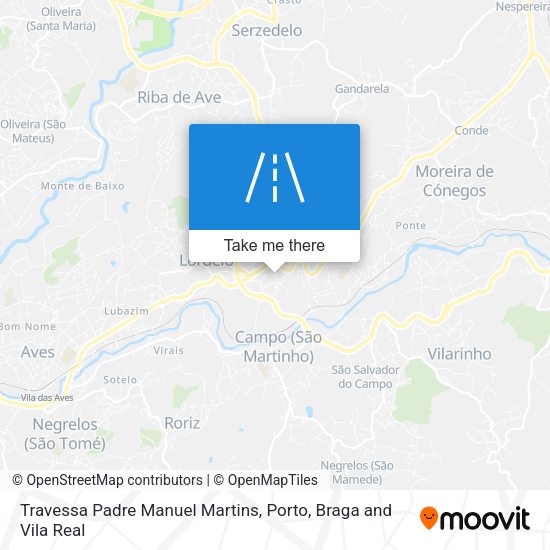 Travessa Padre Manuel Martins map