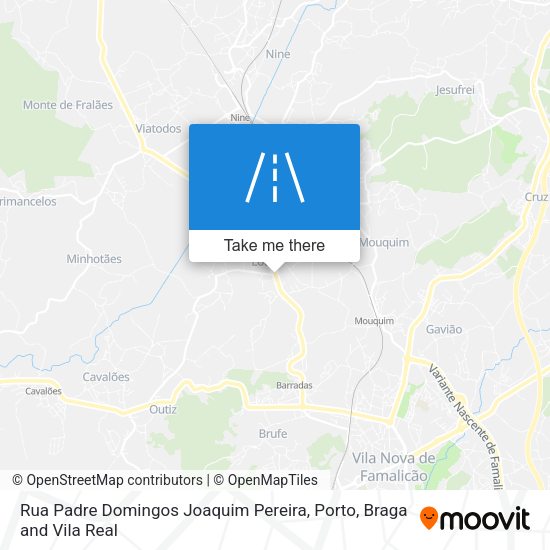 Rua Padre Domingos Joaquim Pereira map