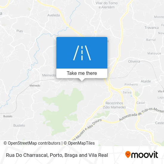 Rua Do Charrascal map