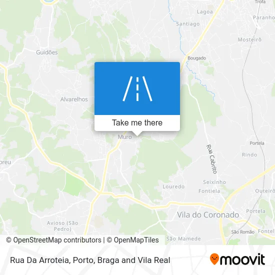 Rua Da Arroteia map