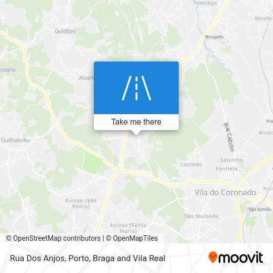 Rua Dos Anjos map