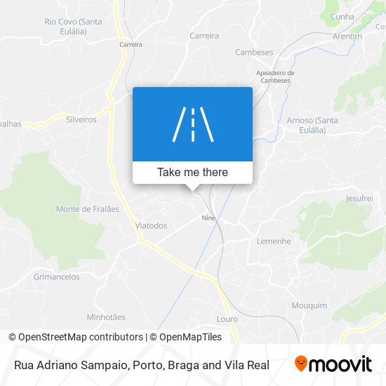 Rua Adriano Sampaio map