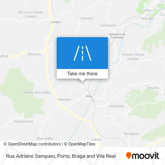 Rua Adriano Sampaio map