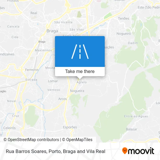 Rua Barros Soares map