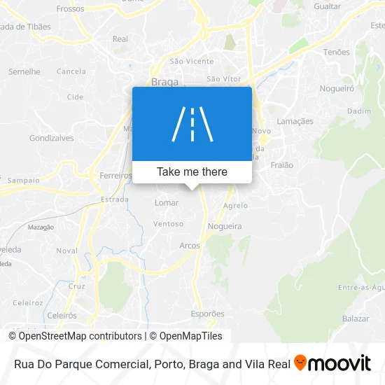 Rua Do Parque Comercial map