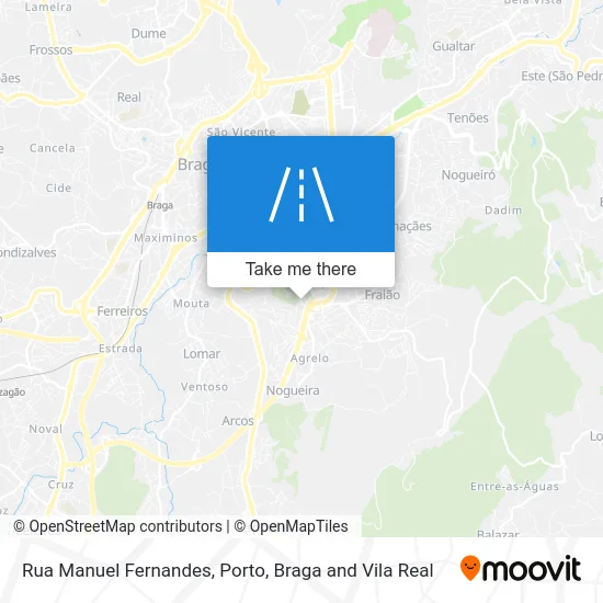 Rua Manuel Fernandes map