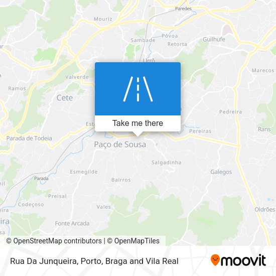 Rua Da Junqueira mapa