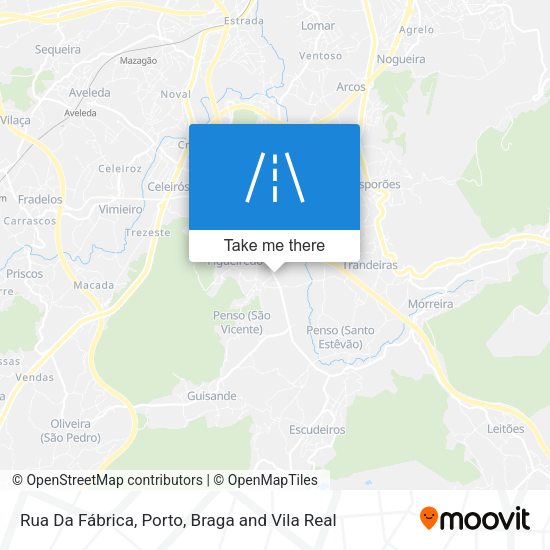 Rua Da Fábrica map