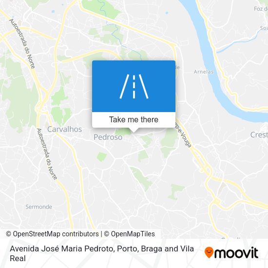Avenida José Maria Pedroto map
