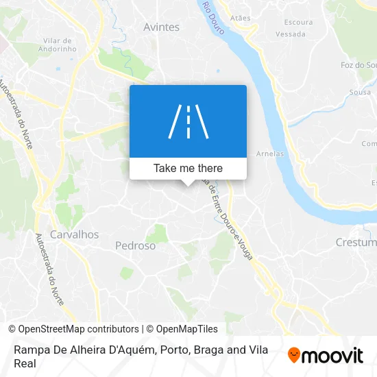 Rampa De Alheira D'Aquém map