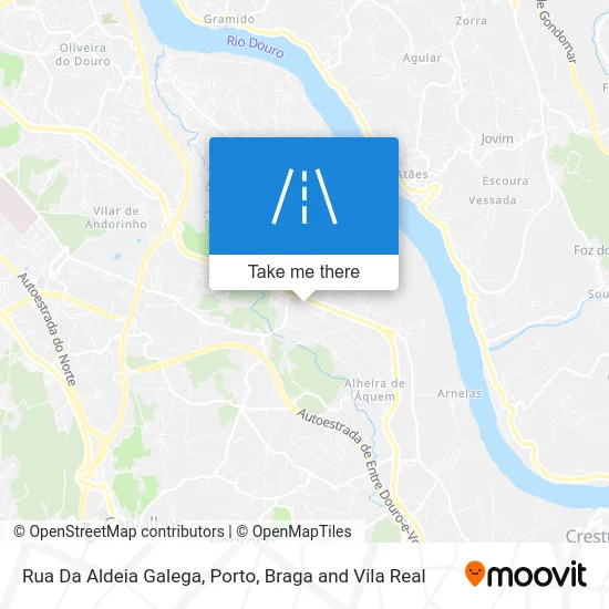 Rua Da Aldeia Galega map